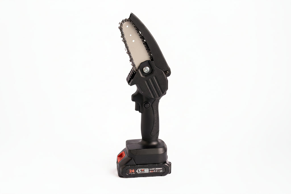 Motosega a batteria lama 4 pollici potatrice elettrica da giardino leggera 24V