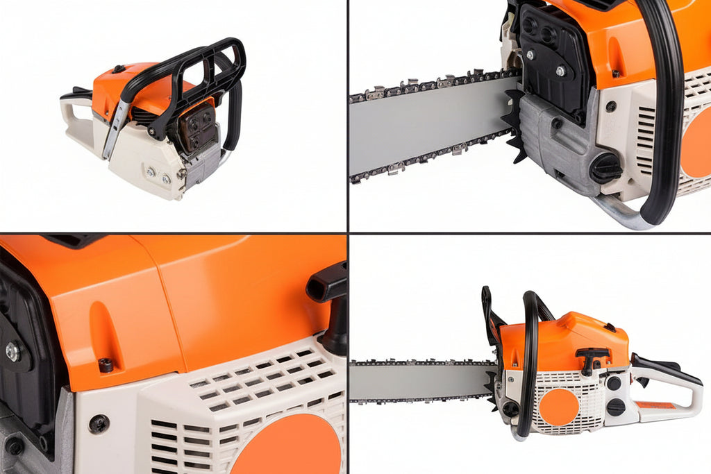 Motosega a scoppio 52cc profondita' lama 50cm professionale per giardinaggio