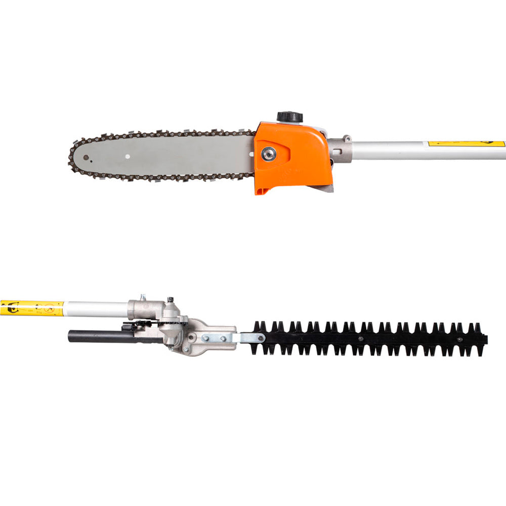 Decespugliatore a scoppio 4 in 1 tagliasiepi troncarami e motosega 52cc 2 tempi