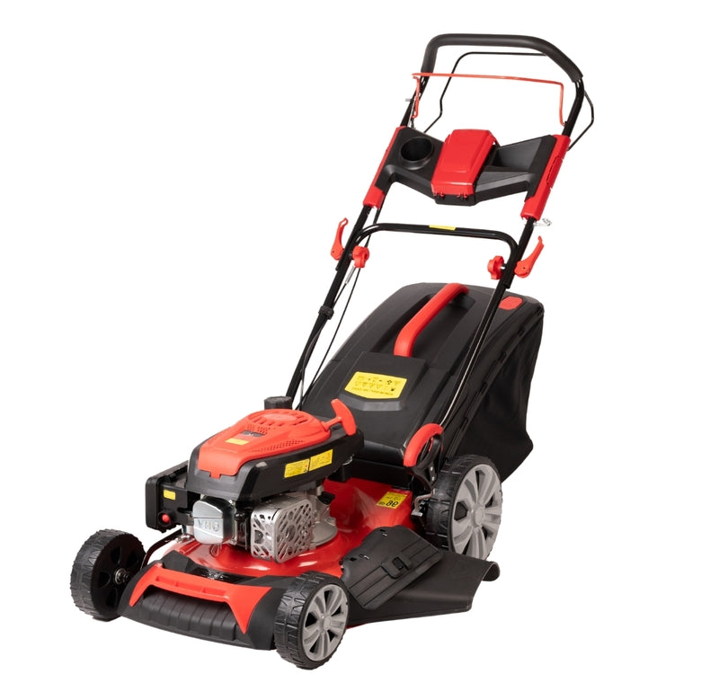 Tagliaerba a scoppio semovente 4in1 Tosaerba a benzina Motore 170cc Taglio 51cm