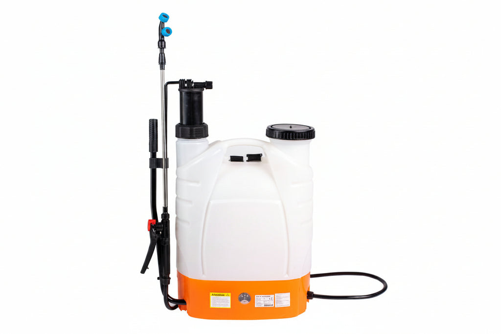 Pompa a spalla elettrico nebulizzatore 16 lt per disinfestazione irrorazione