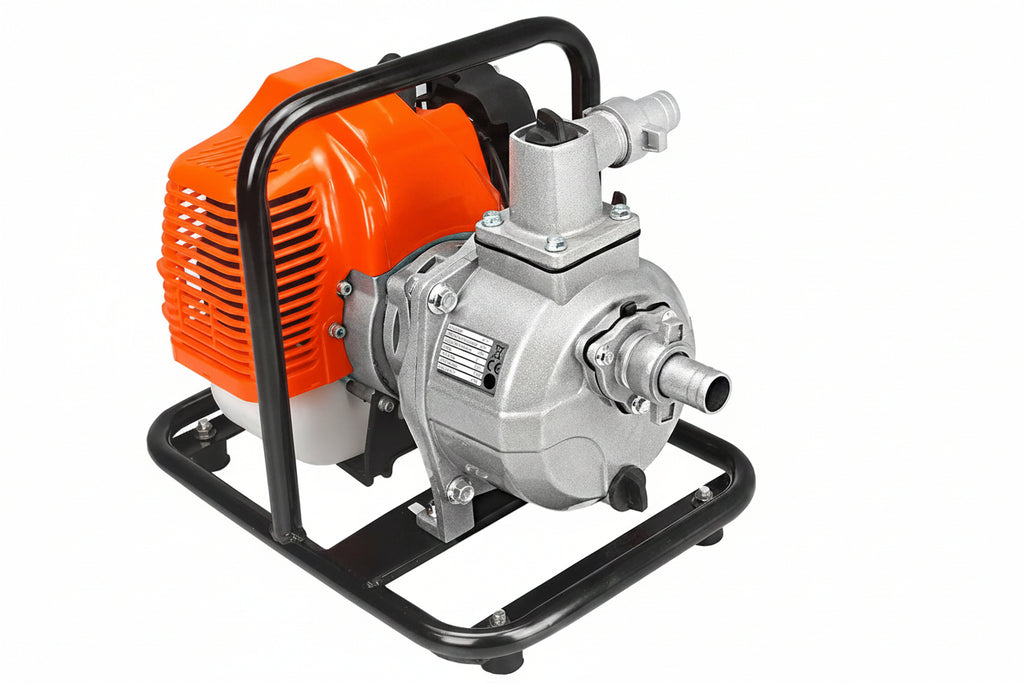 Motopompa a scoppio 2 tempi 52cc 300 Lt al minuto per giardinaggio irrigazione