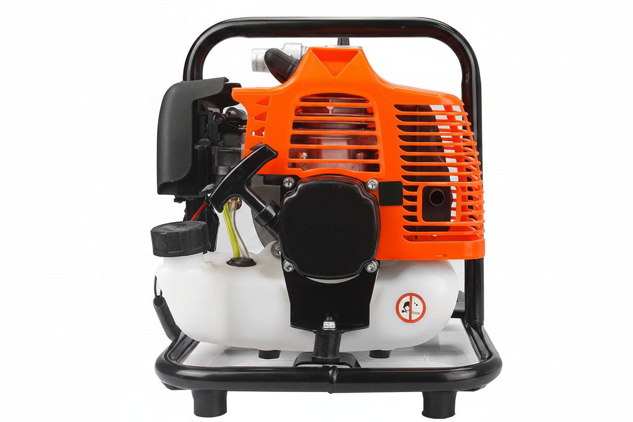 Motopompa a scoppio 2 tempi 52cc 300 Lt al minuto per giardinaggio irrigazione