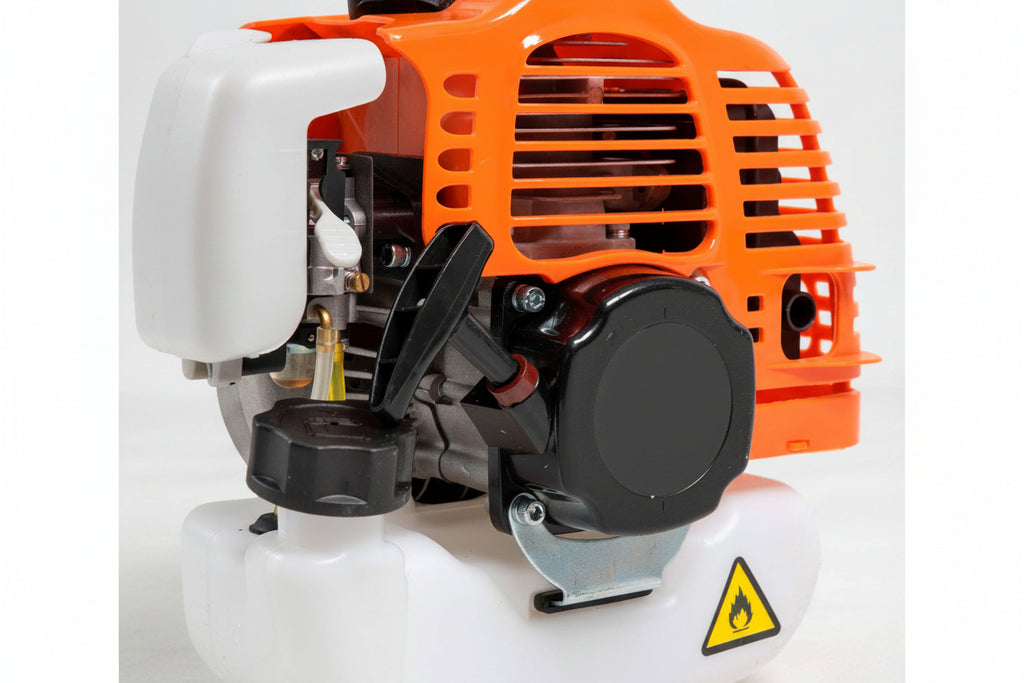 Decespugliatore a scoppio 2 tempi 52 cc con doppio disco e kit accessori incluso