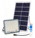 Faro a led 300W, pannello solare con sensore crepuscolare e telecomando, IP 67