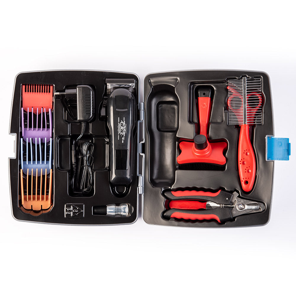 Tosatrice per cani e gatti senza filo ricaricabile 2000Mah con accessori inclusi