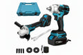 Kit Professionale 2 in 1 Trapano Avvitatore ad Impulsi Smerigliatrice Angolare