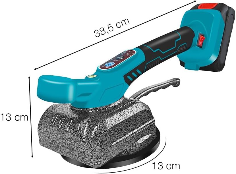Ventosa Vibrante a Batteria per Pavimenti Piastrellatrice Livellatrice