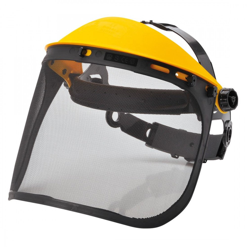 VISIERA A RETE REGOLABILE MASCHERA PROTETTIVA PER DECESPUGLIATORE