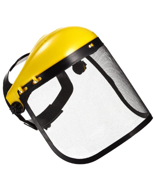 VISIERA A RETE REGOLABILE MASCHERA PROTETTIVA PER DECESPUGLIATORE