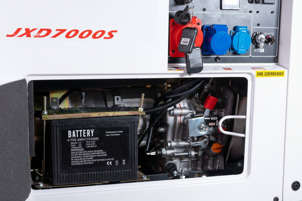 Gruppo elettrogeno/Generatore di corrente diesel Silenziato 5000W Con ATS