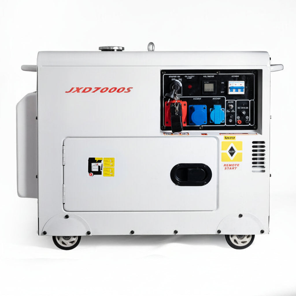 Gruppo Elettrogeno Generatore di corrente Diesel 5500W - 220V / 380V