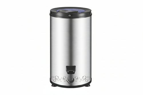 Asciugatrice Centrifuga Inox Asciugabiancheria Portatile Salvaspazio Silenziosa