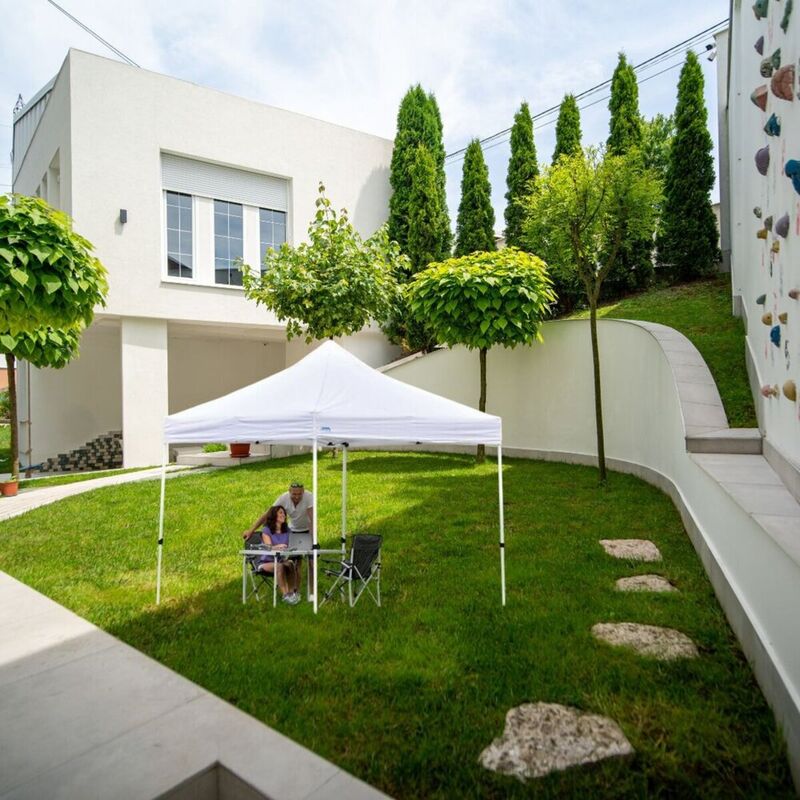 Gazebo Richiudibile 3X4,5 Mt in PVC Automatico in tessuto chiusura a fisarmonica