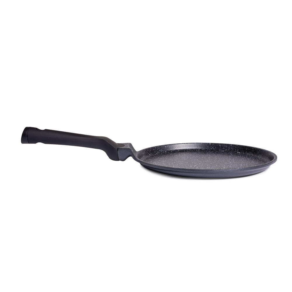 Padella per pancake da 26 cm herenthal rivestita in marmo antiaderente durevole