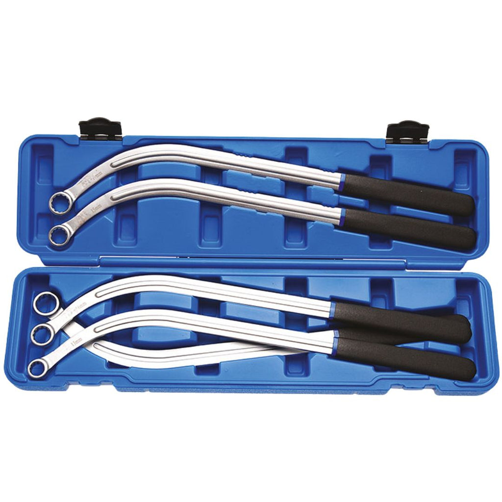 Chiavi tendicinghia Poligonali Curve dadi Chiavi per puleggia Set 5 Pz